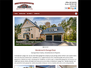 Henderson's Garage Door